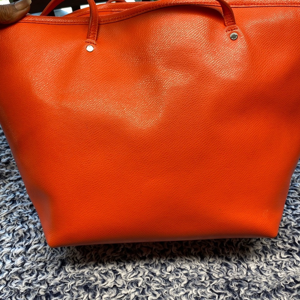 Orange coach tote - Picture 4 of 11